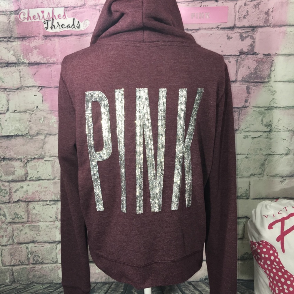 ‼️ SOLD ‼️ VS PINK 💗 Bling Hoodie!